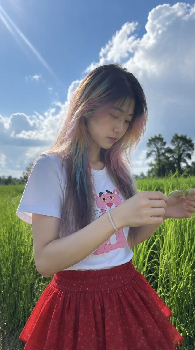 大晴天太适合户外拍了～🫧